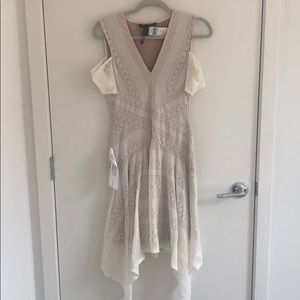 White BCBGMaxAzria dress